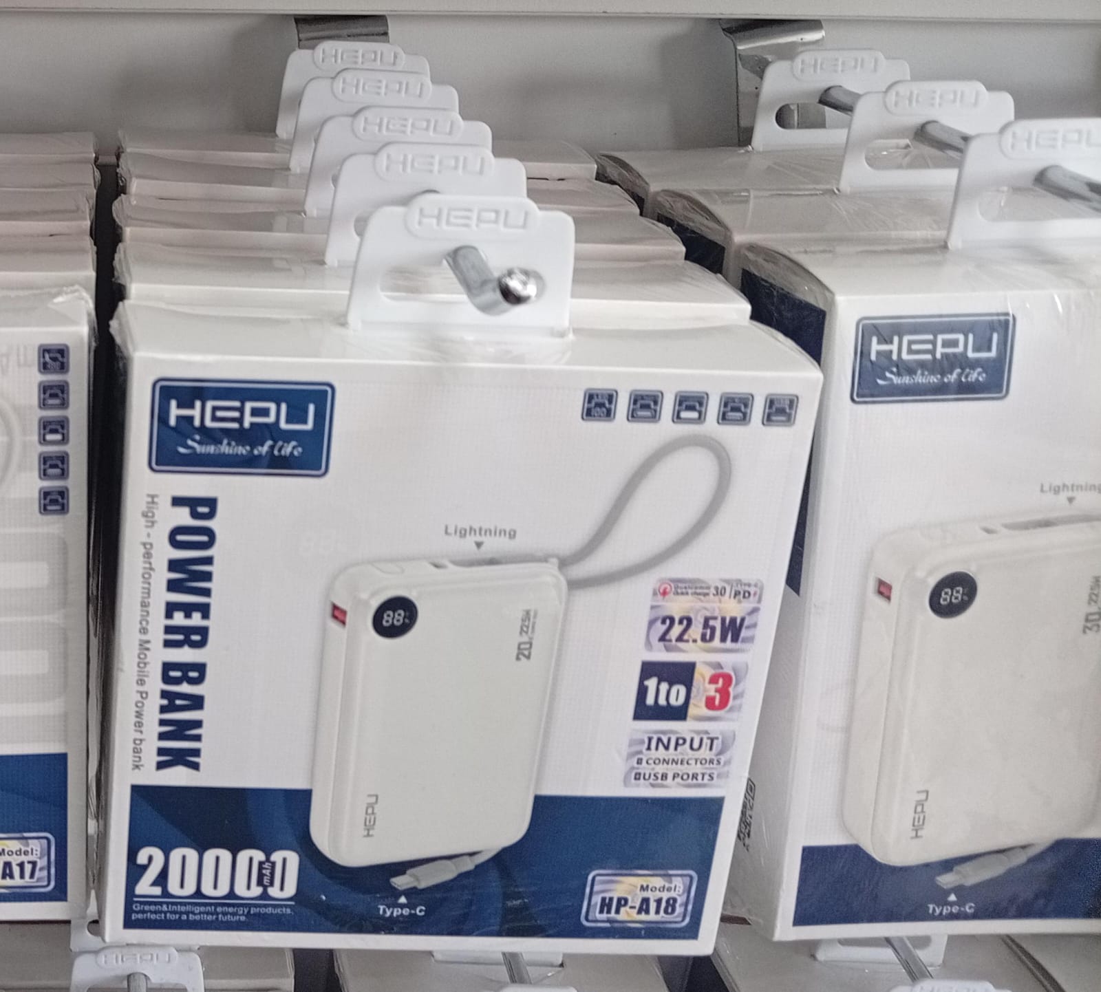 HEPU Power A18 Bank 22.5Watts 20,000mAH